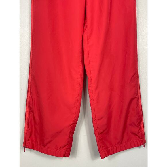 Adidas Vintage Y2K Track Pants Red Women’s Small Blokecore 90s Soccer Warm-Up - Picture 5 of 12